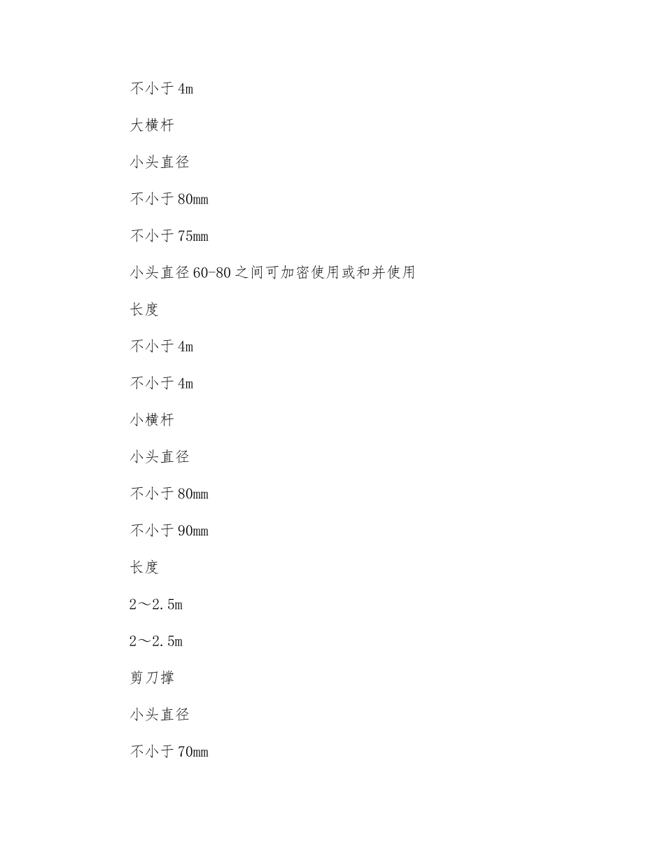 越线架的搭设及拆除工器具及材料的安全要求_第2页