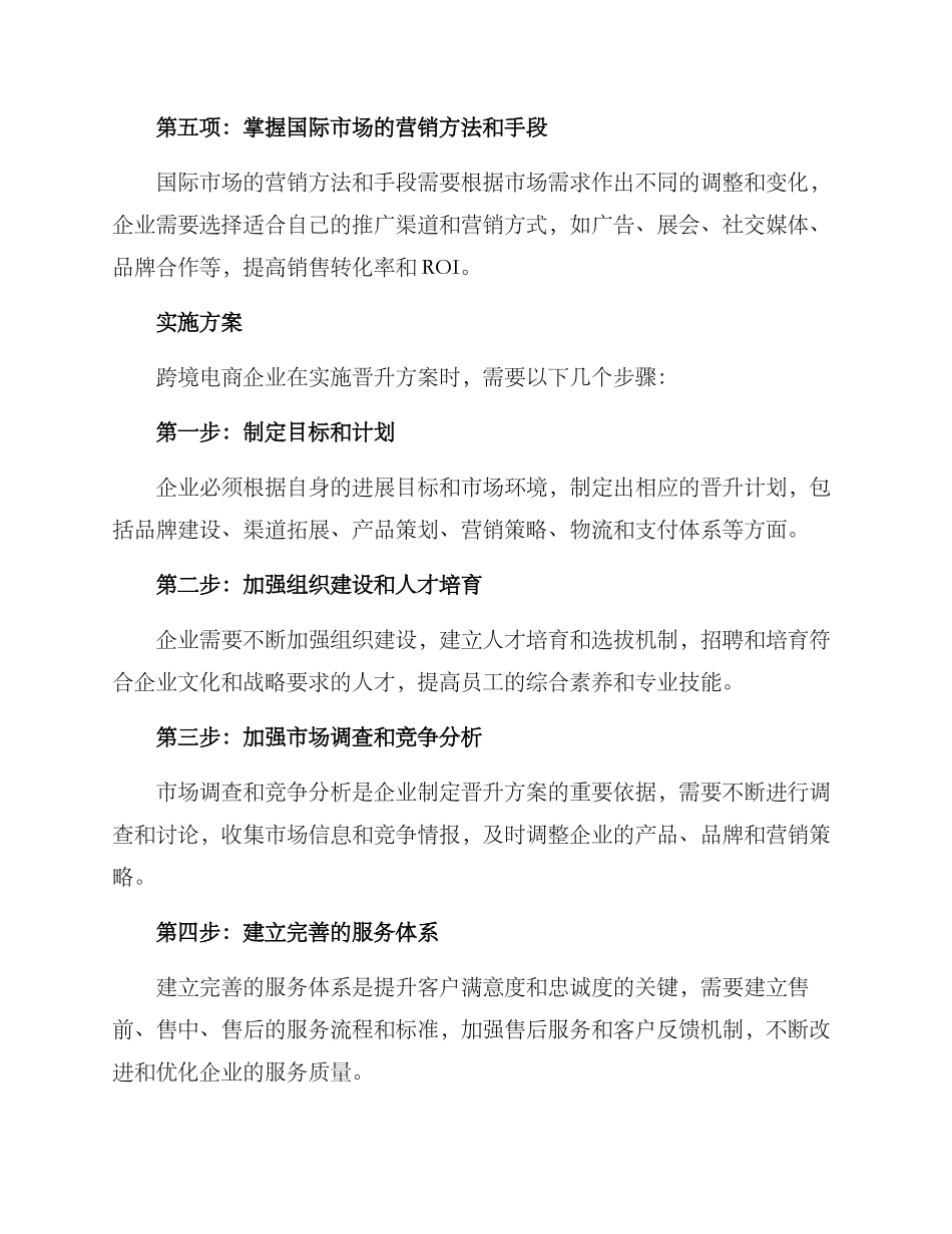 跨境运营晋升方案_第3页