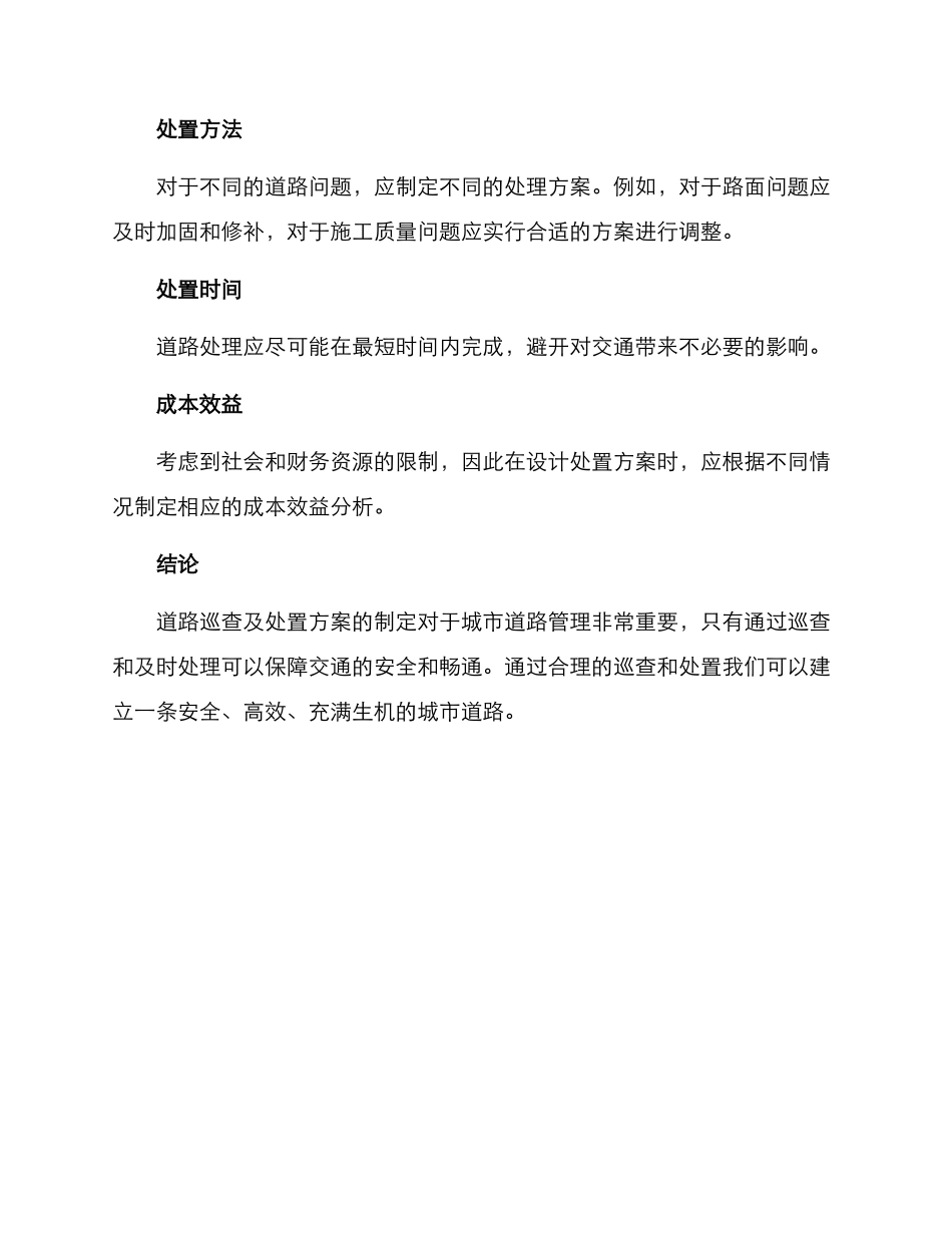 路面巡查及处置方案_第3页