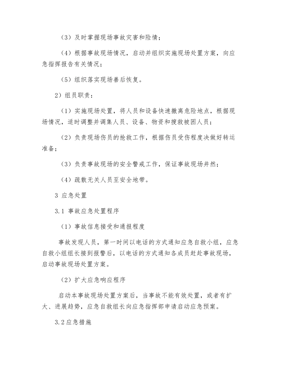 车辆伤害事故现场处置方案_第2页