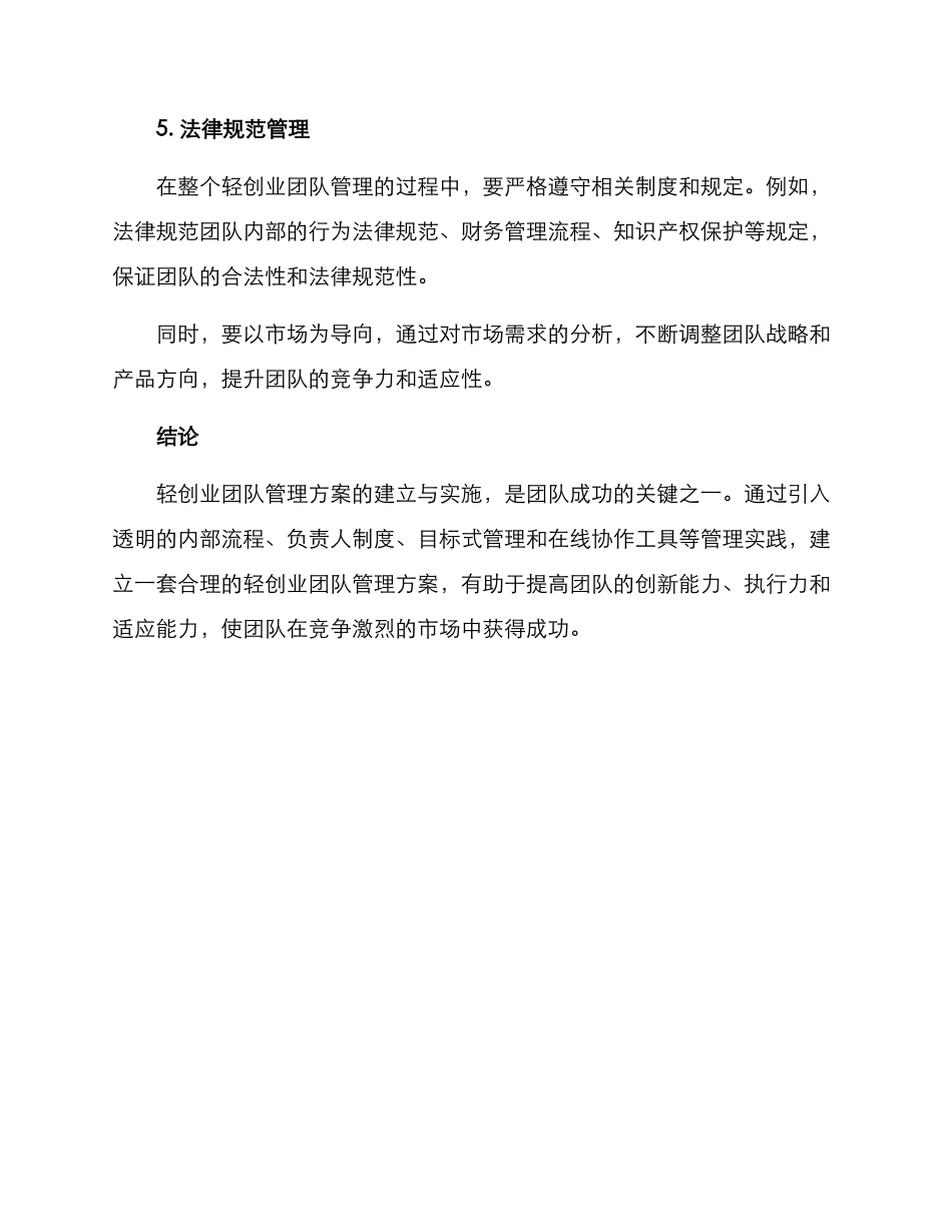 轻创业团队管理方案_第3页