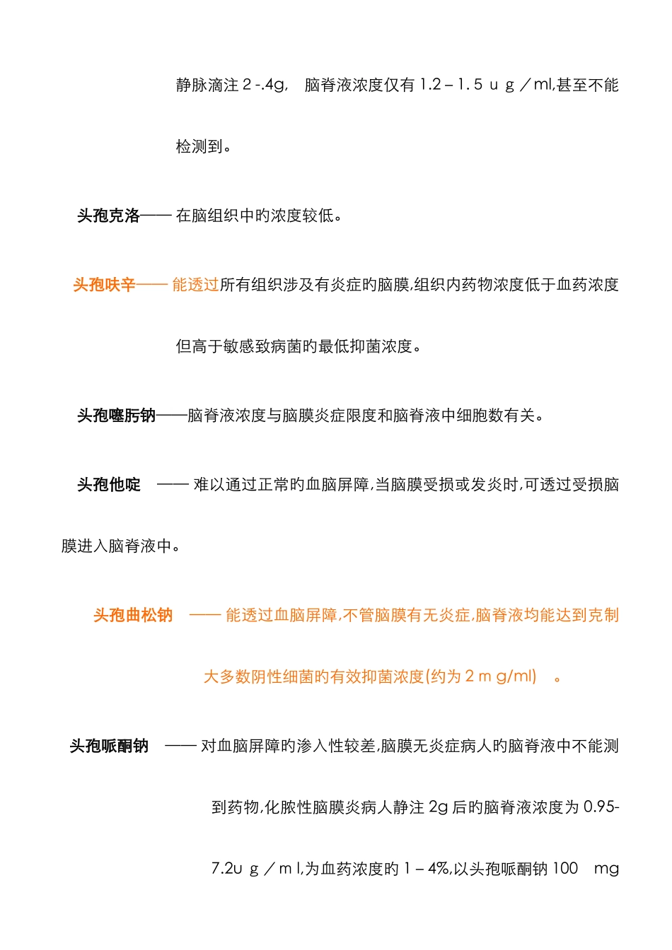 透过血脑屏障的抗生素_第2页