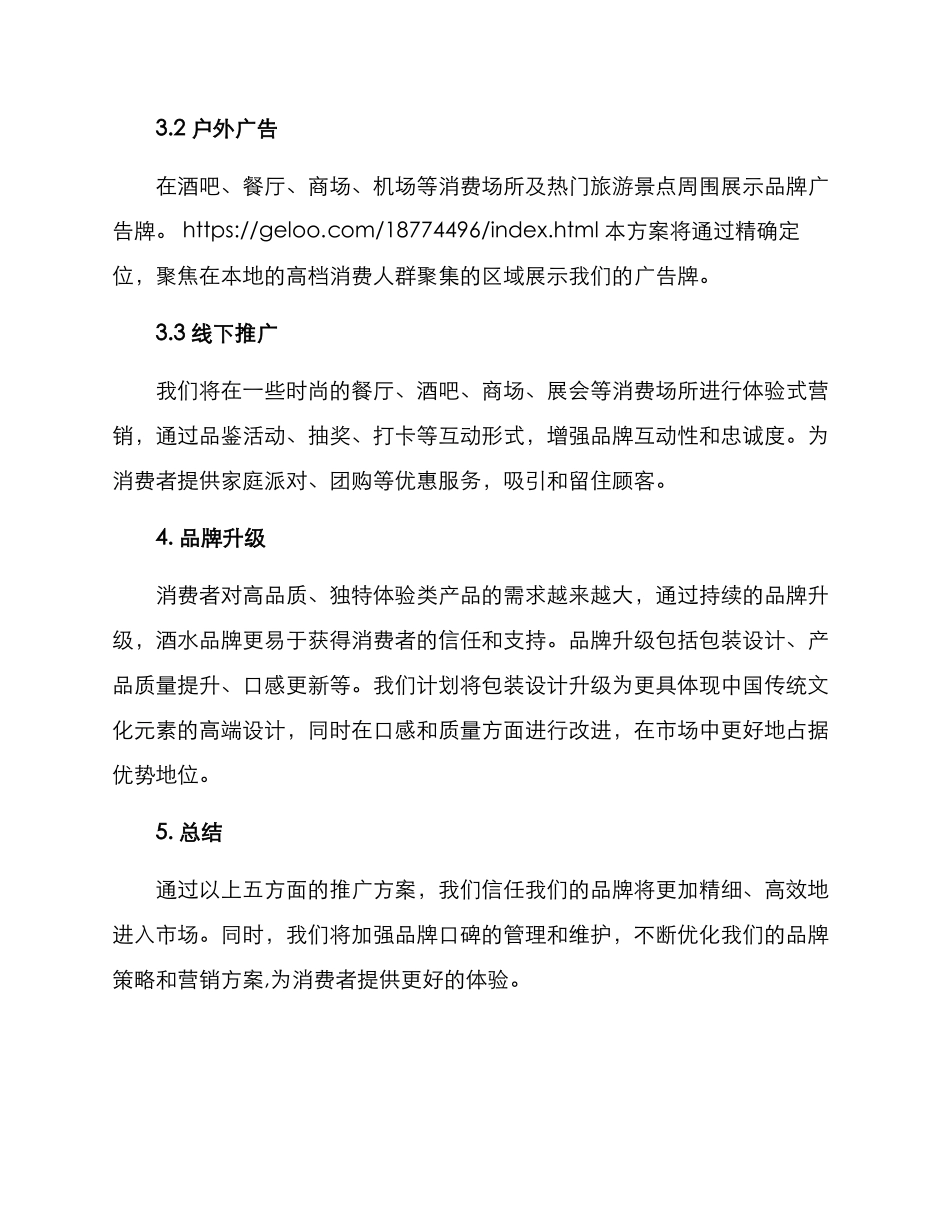 酒水品牌推广方案_第2页