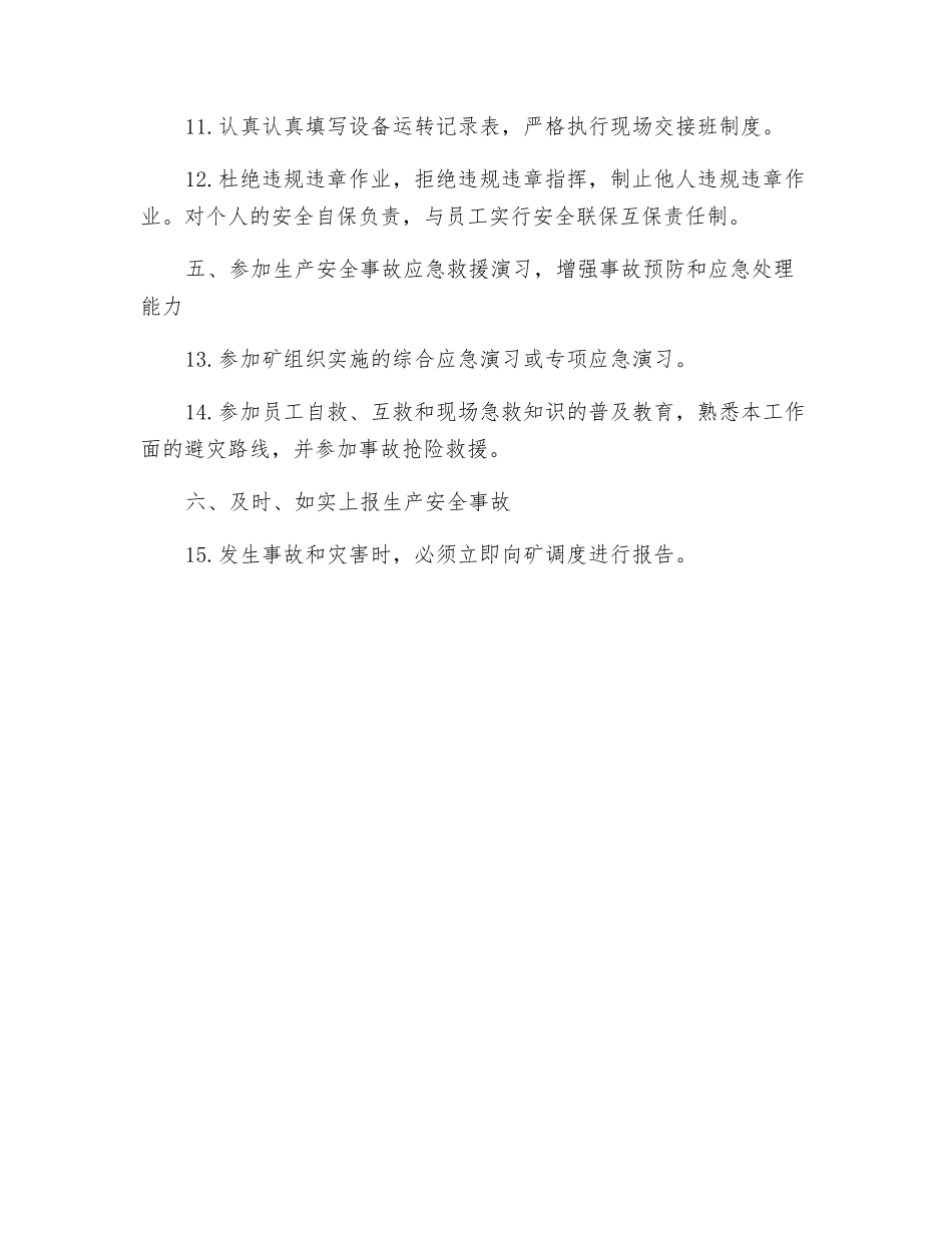 重型刮板输送机司机安全生产责任制_第2页