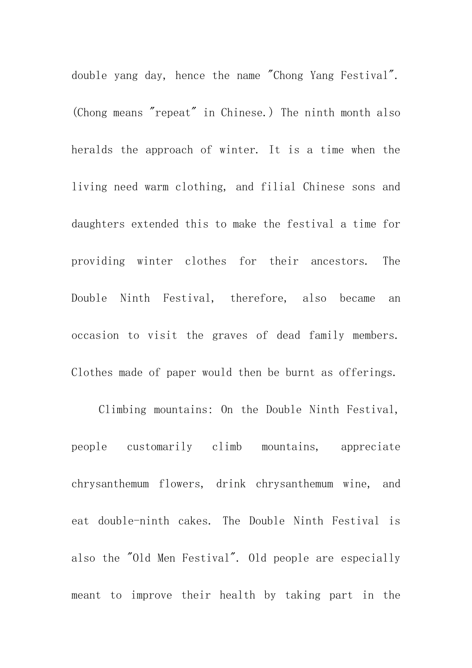 重阳节的英文日记_第2页