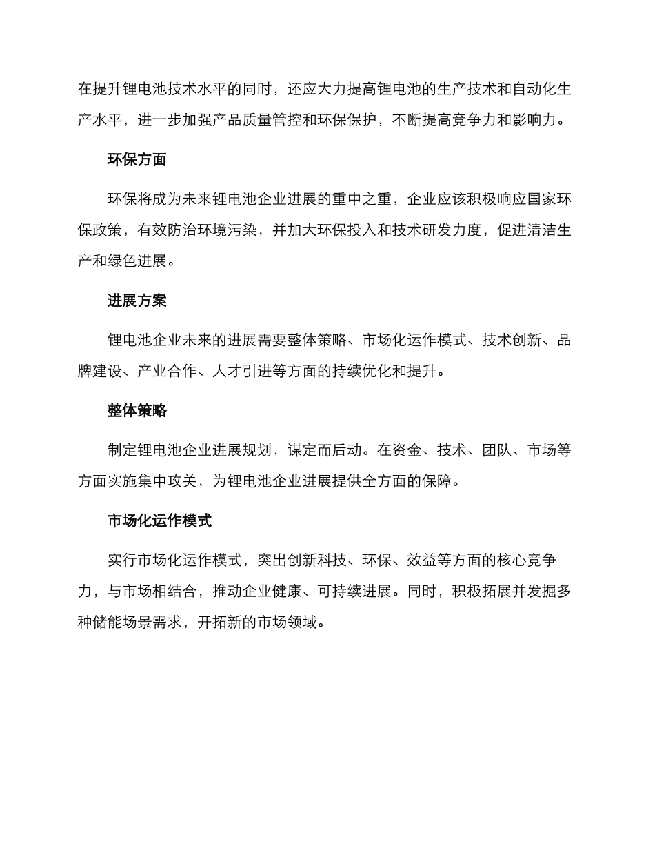 锂电池企业发展方案_第2页