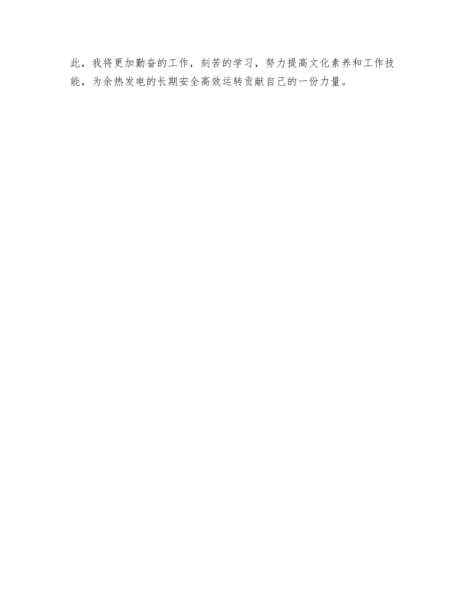 锅炉工个人工作总结_第3页