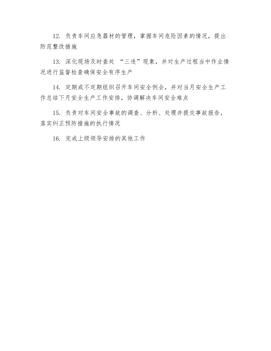 锅炉车间安全员岗位职责_第2页