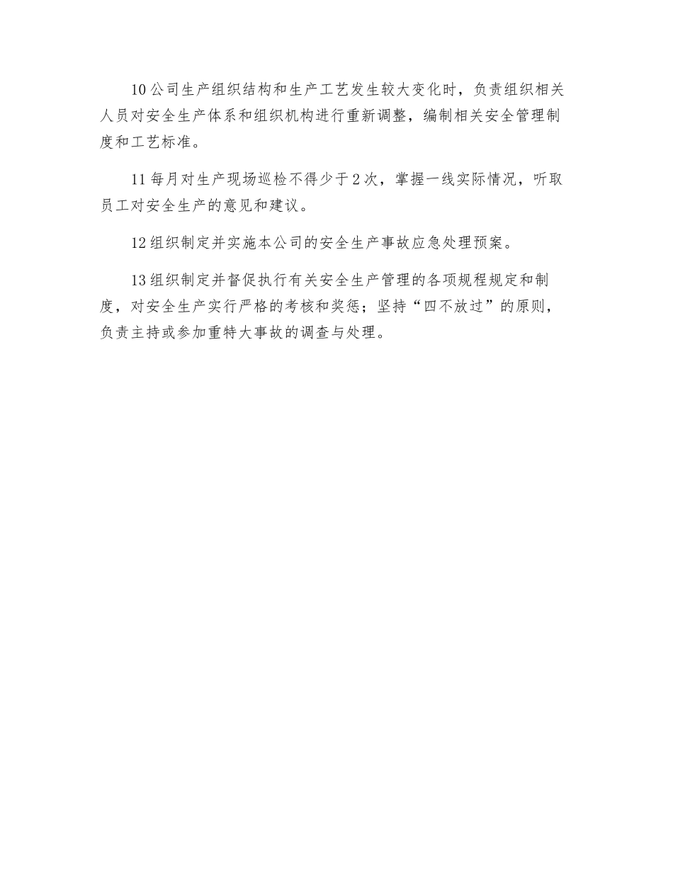 镀锌公司总经理安全职责_第2页