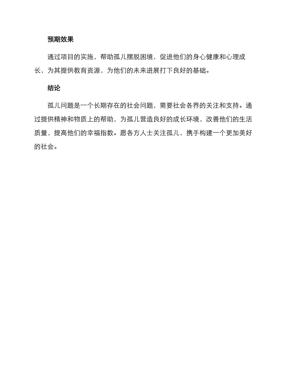 陪伴孤儿策划方案_第3页