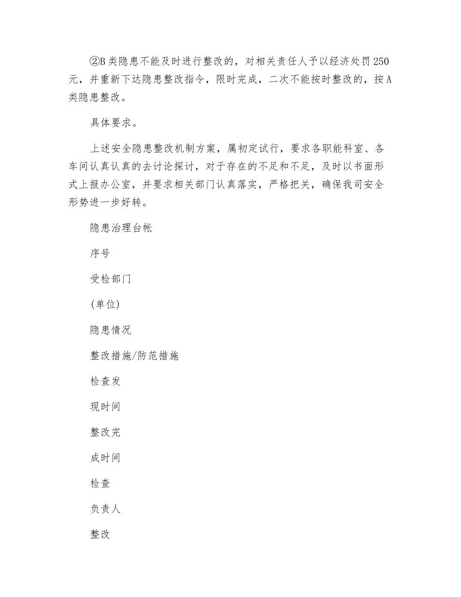 隐患分析评估登记台账_第2页