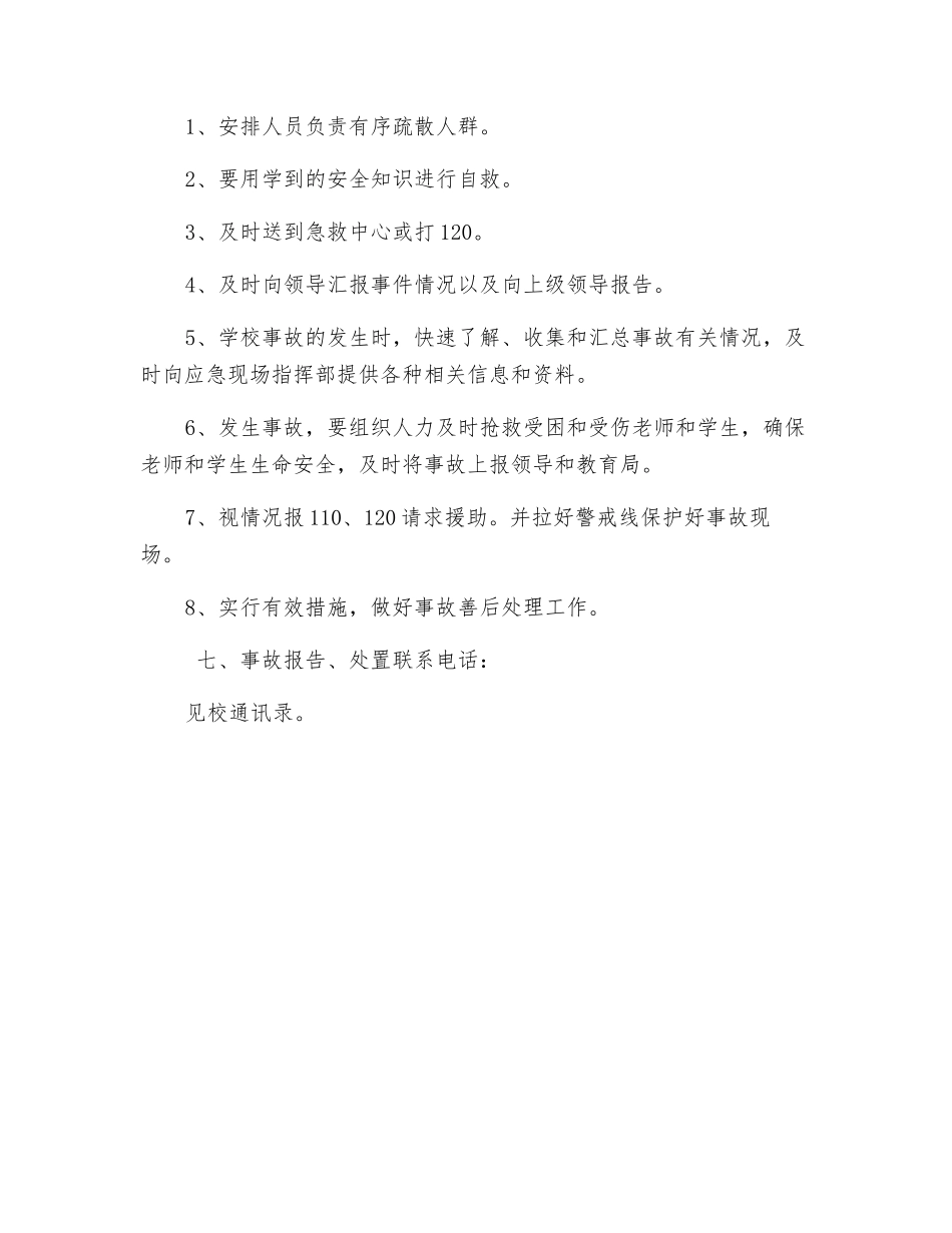 集会与集会活动安全事故预案_第3页
