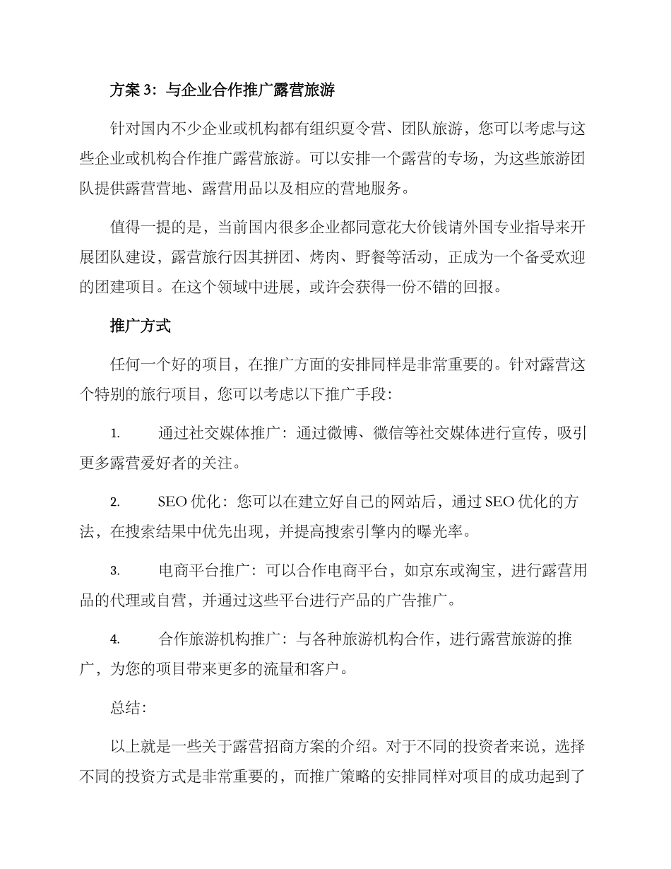 露营招商方案_第2页