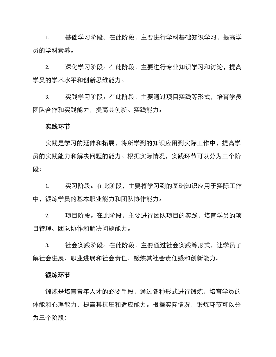 青年培养年度方案_第2页