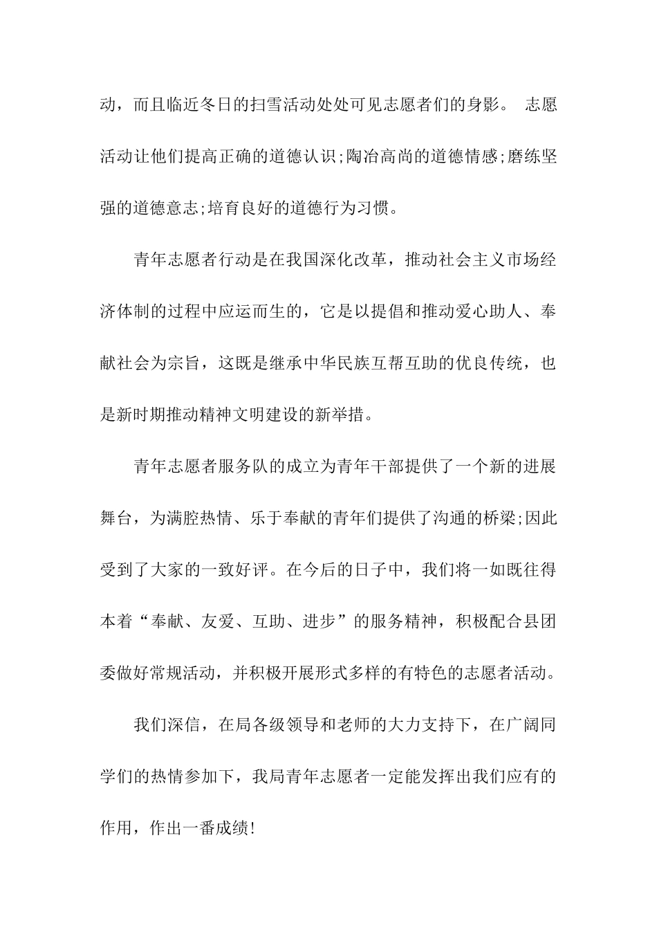 青年志愿者活动总结-2_第3页