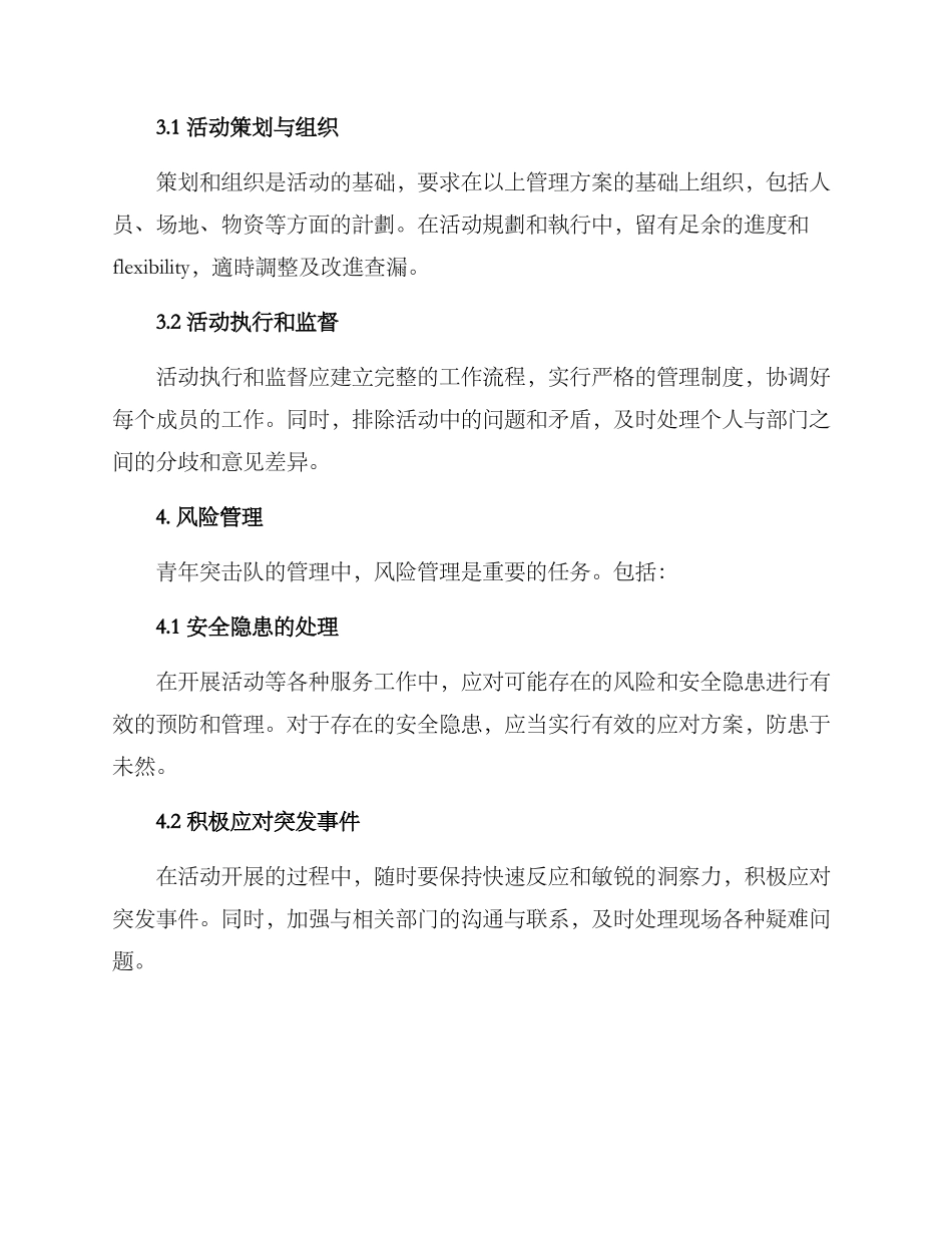 青年突击队管理方案_第3页