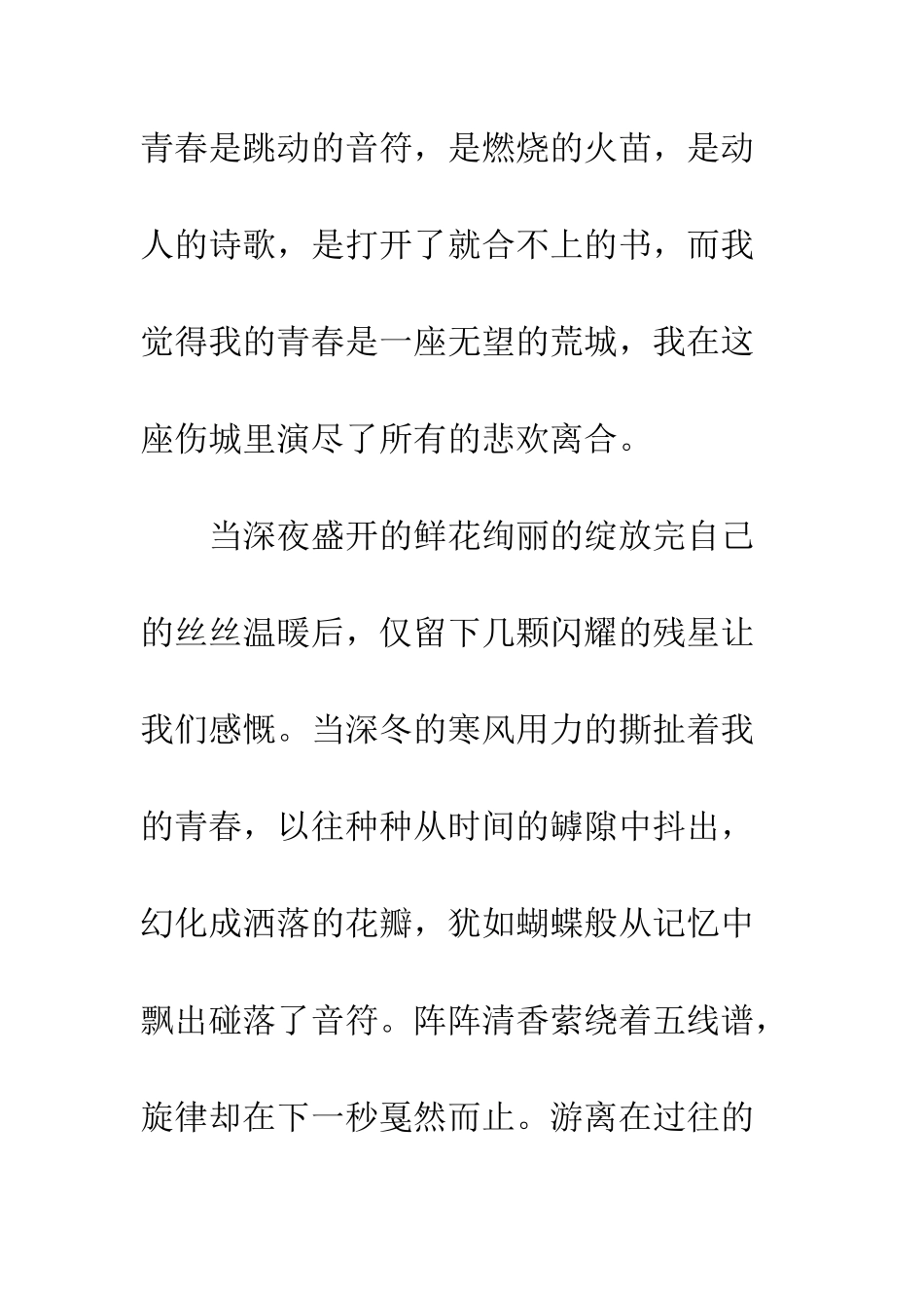 青春是一座绝望的荒城_第2页