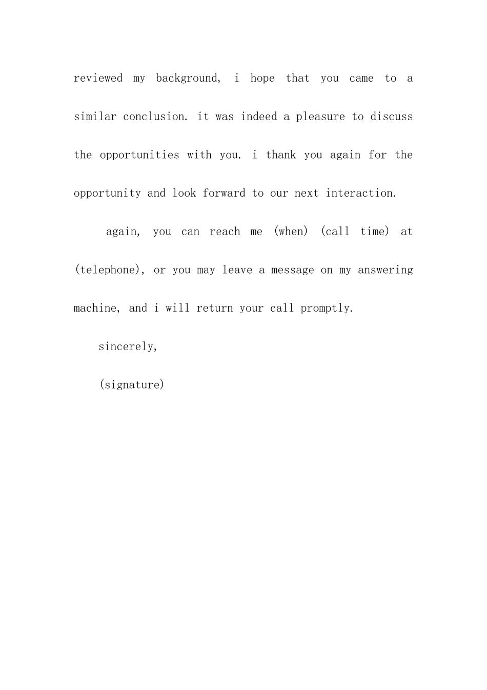 面试后英文感谢信_第3页