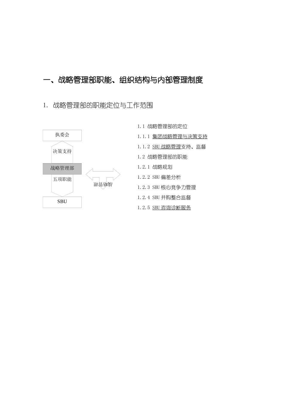 公司企业战略管理部管理制度与职能工作流程_第2页