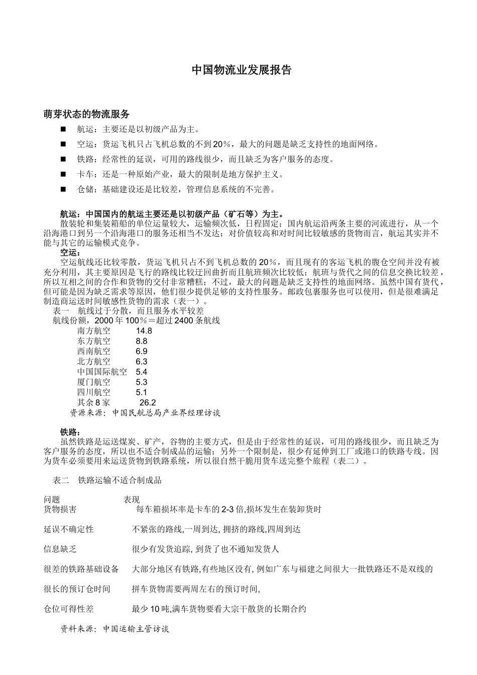 物流行业发展趋势和案例研究资料汇总_第3页