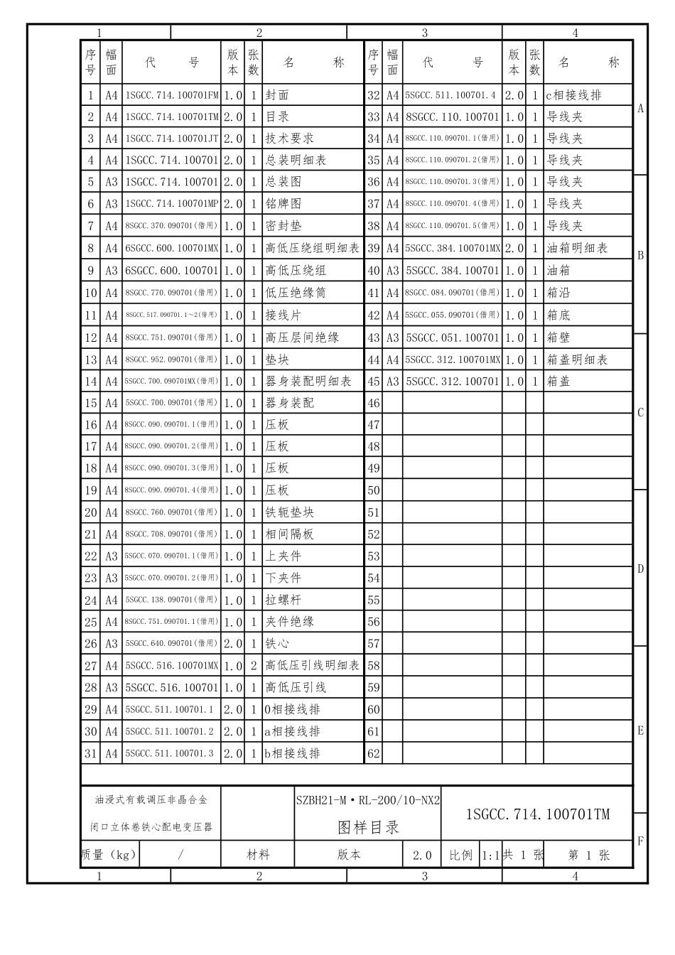 有载调压非晶合金闭口立体卷配变SZBH21-M.RL-100(100701)_第2页