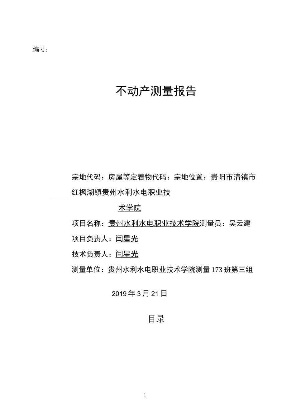 不动产测量报告 (20)_第1页