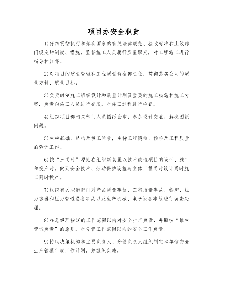 项目办安全职责_第1页