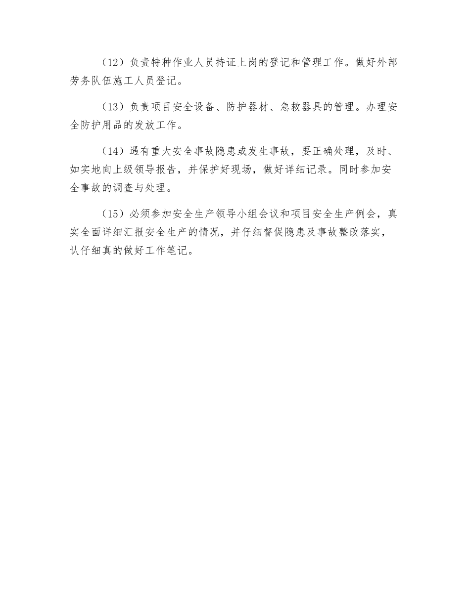 项目安全员职业健康职责_第2页