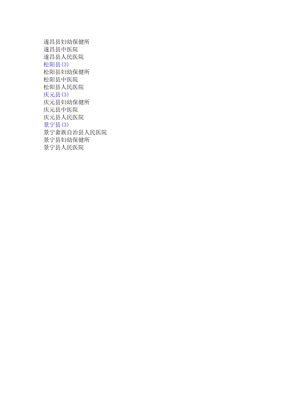 齐鲁医学丽水市医院分布及名单_第3页