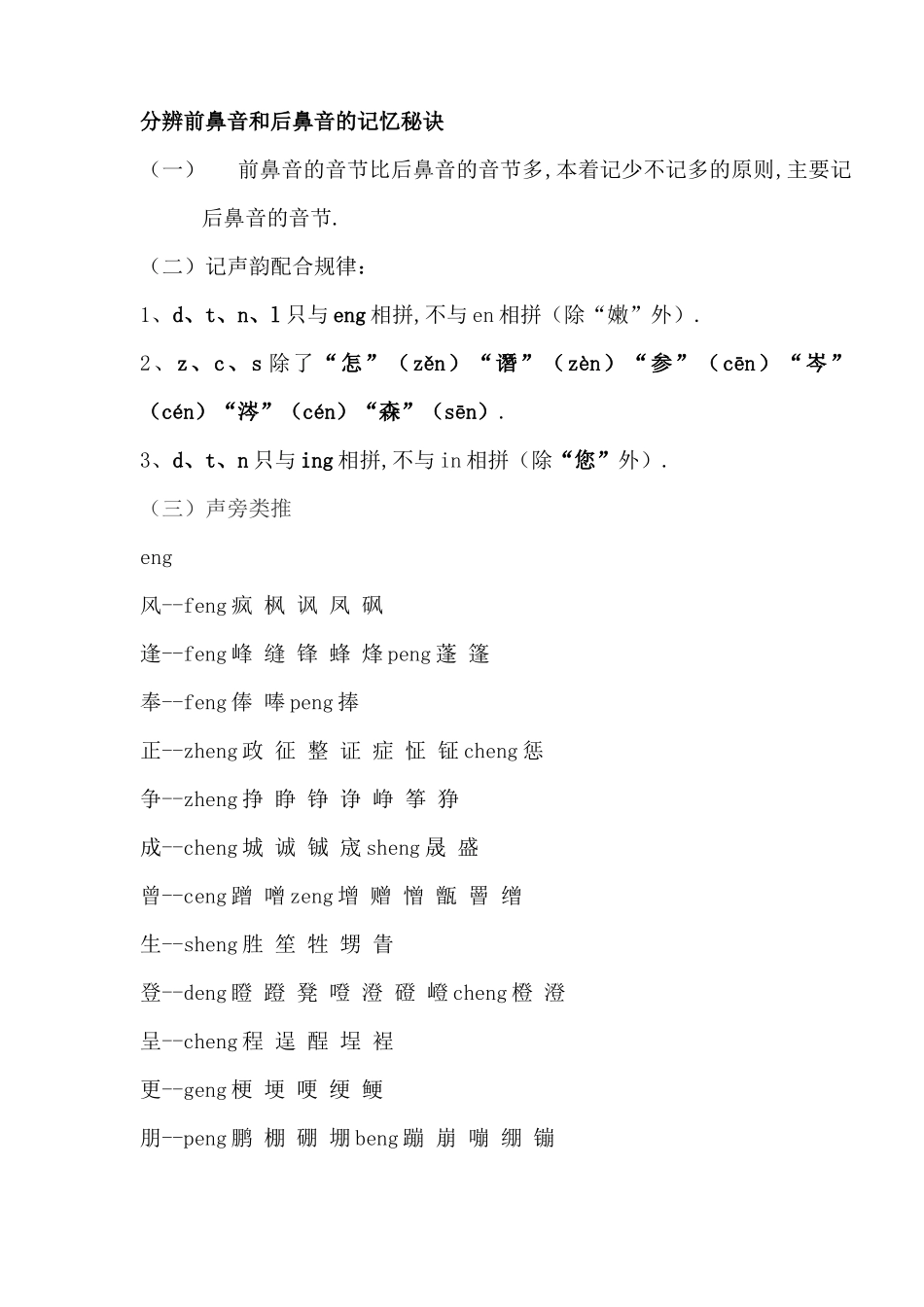 齐鲁医学前后鼻音区分技巧_第1页