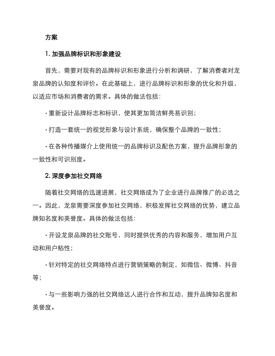 龙泉品牌推广方案_第2页