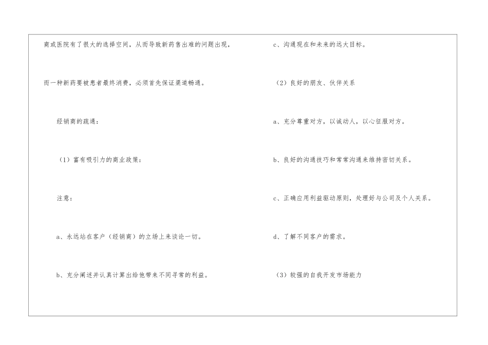 2021医药销售工作总结_第3页