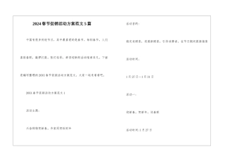 2021春节促销活动方案范文5篇