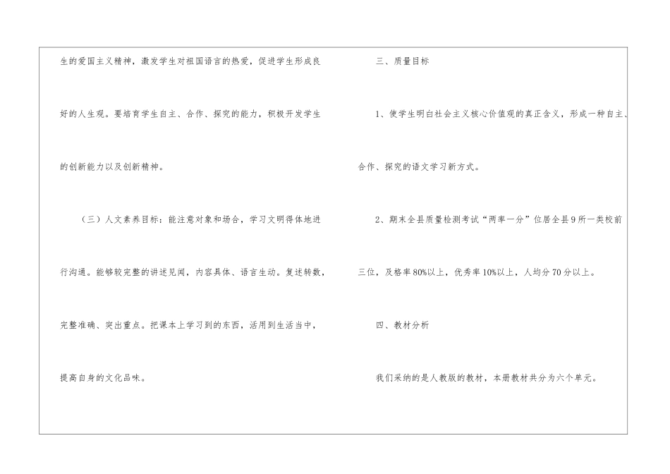 2024七年级语文教学工作计划_第3页