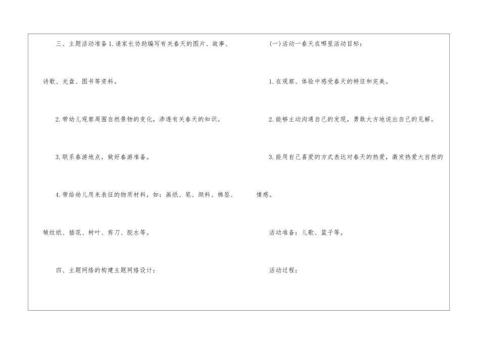 2024上幼儿园主题活动方案5篇_第3页