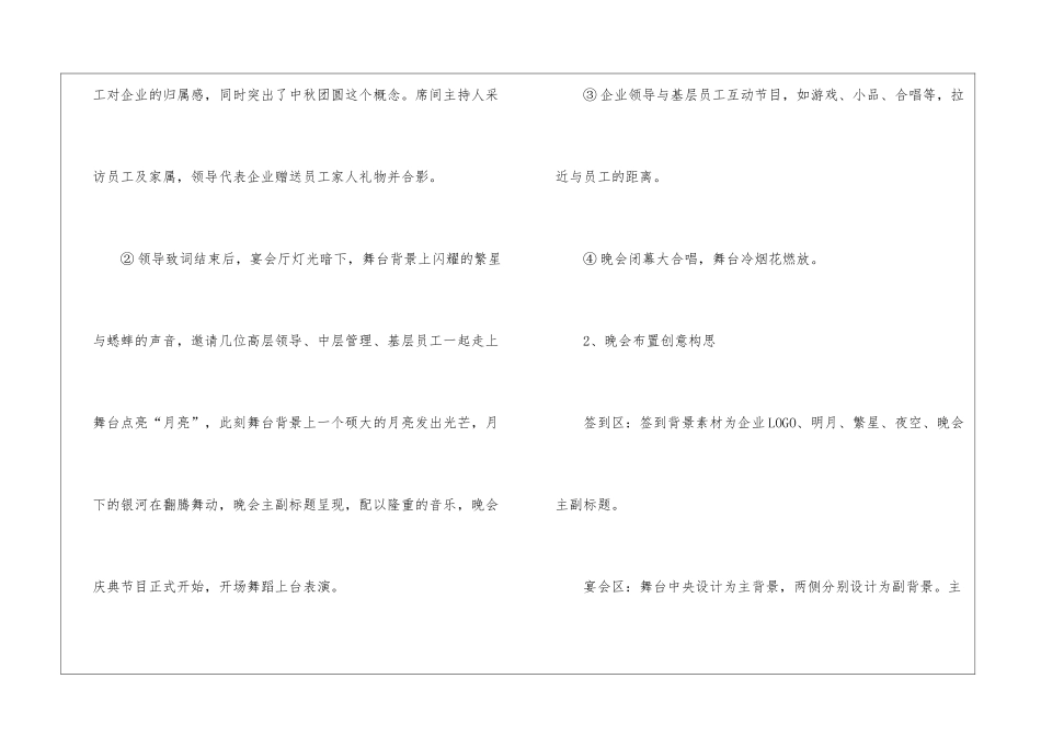 2024不一样的中秋节晚会策划5篇_第2页