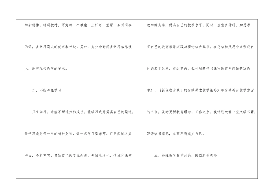 2024个人校本研修工作总结_第2页