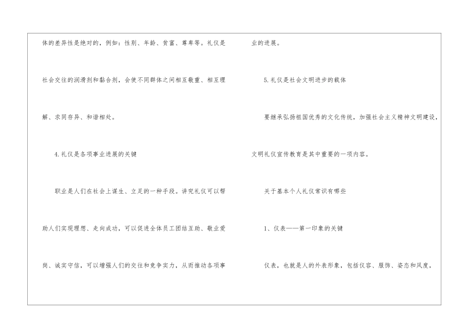 2024个人礼仪有哪些特定的要求_第3页