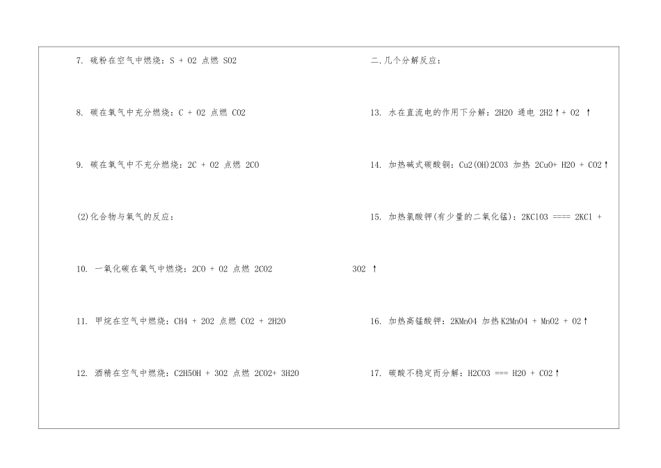 2024中考化学必背知识点_第2页