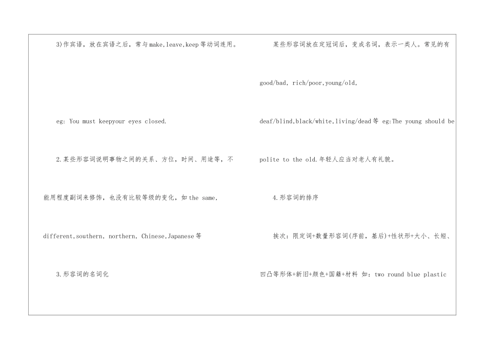 2024中考英语必考知识点最新_第2页
