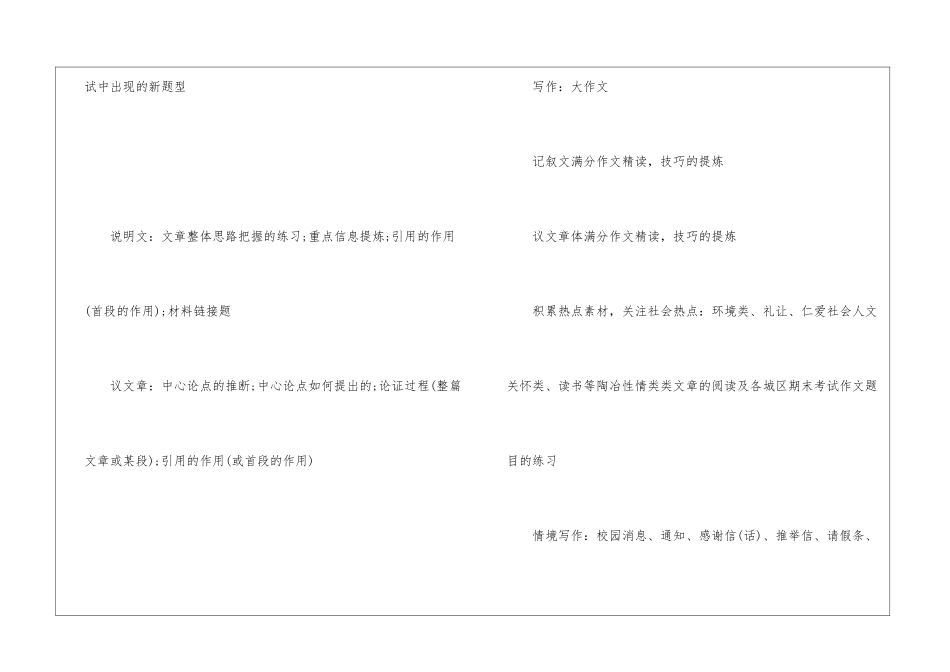 2024中考语文备考复习高效方法-_第3页