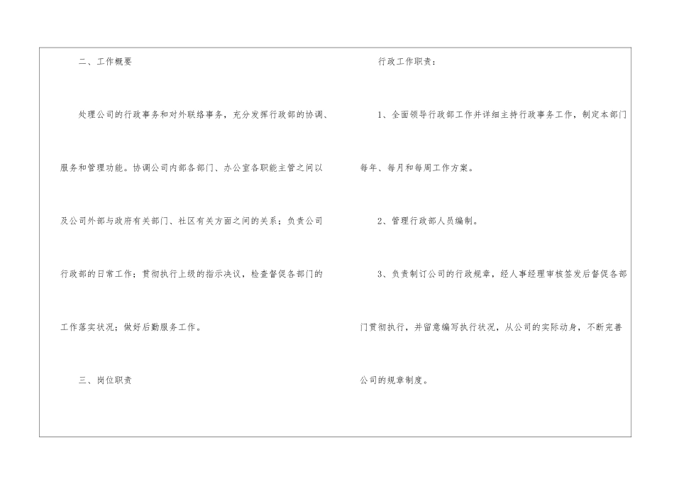2024人事行政主管岗位职责_第2页
