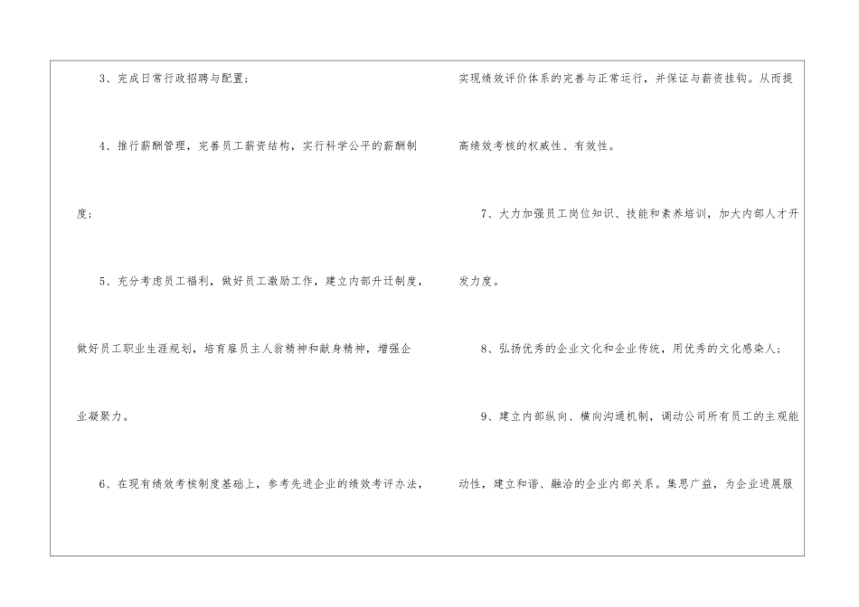 2024人事行政工作计划15篇_第2页