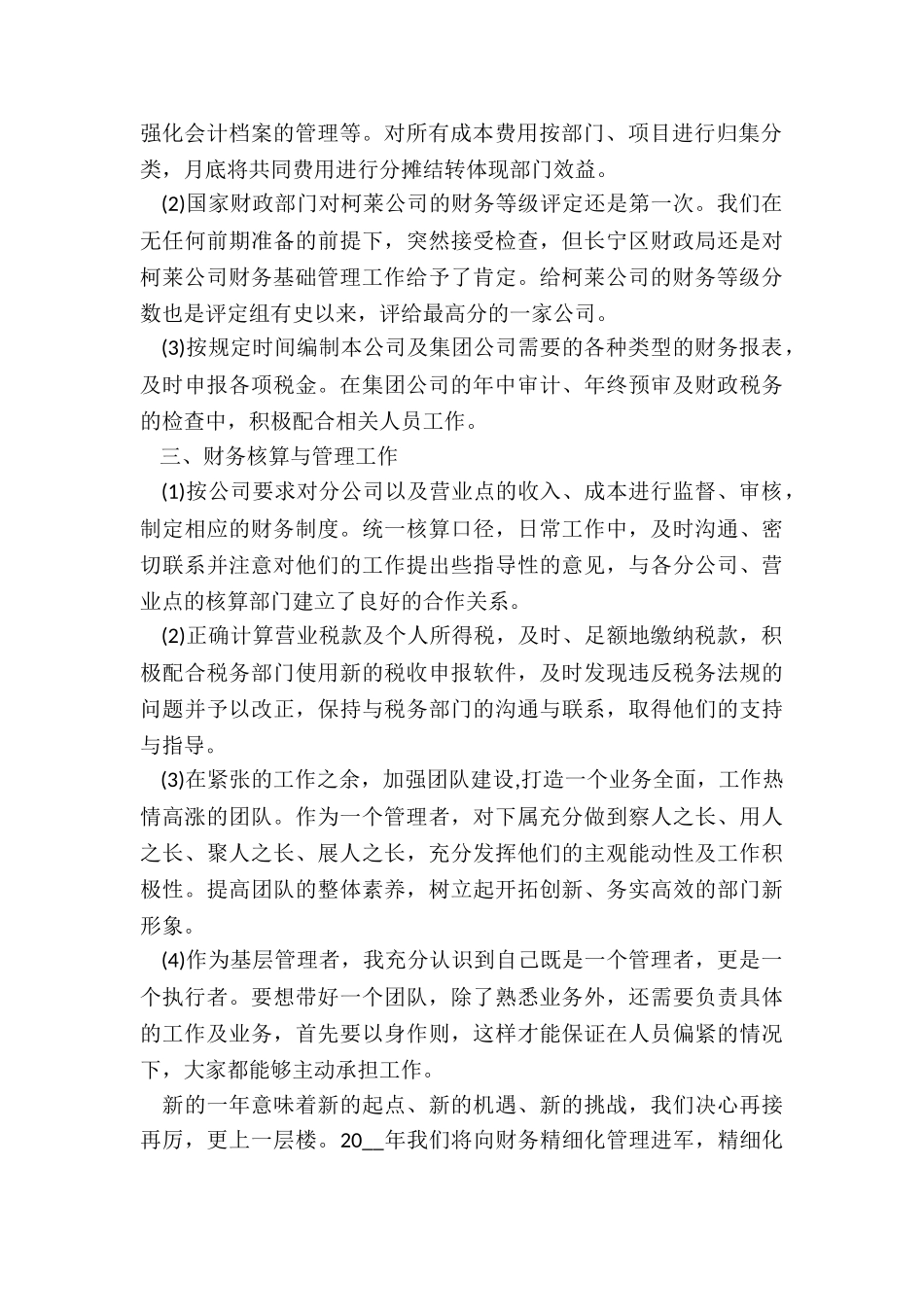 2024会计年终总结7篇_第2页