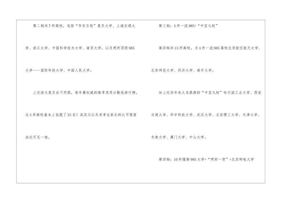 2024全国211大学实力排名大学排行榜!附211大学的8个档次_第2页