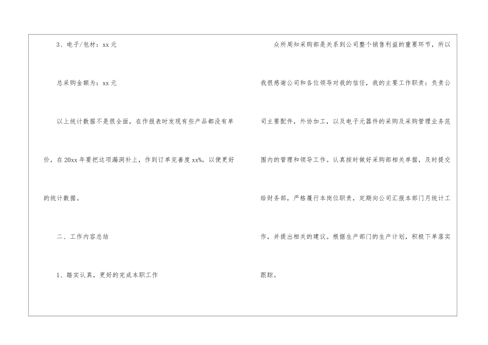 2024公司采购部工作总结_第2页