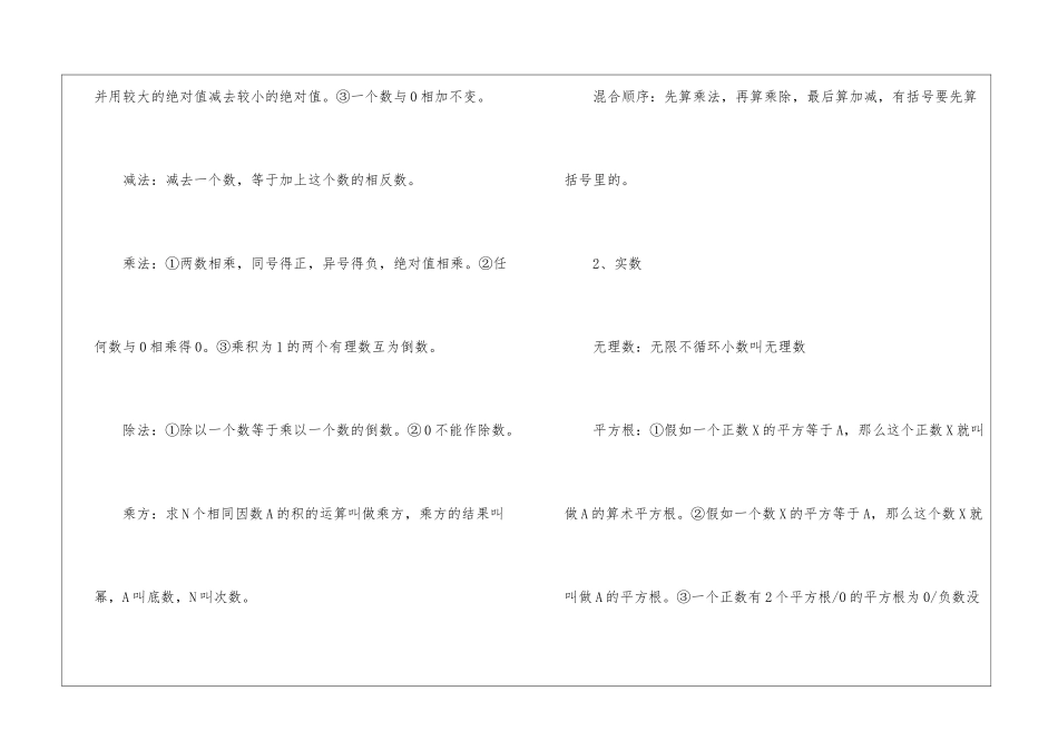 2024关于中考数学知识点总结_第3页