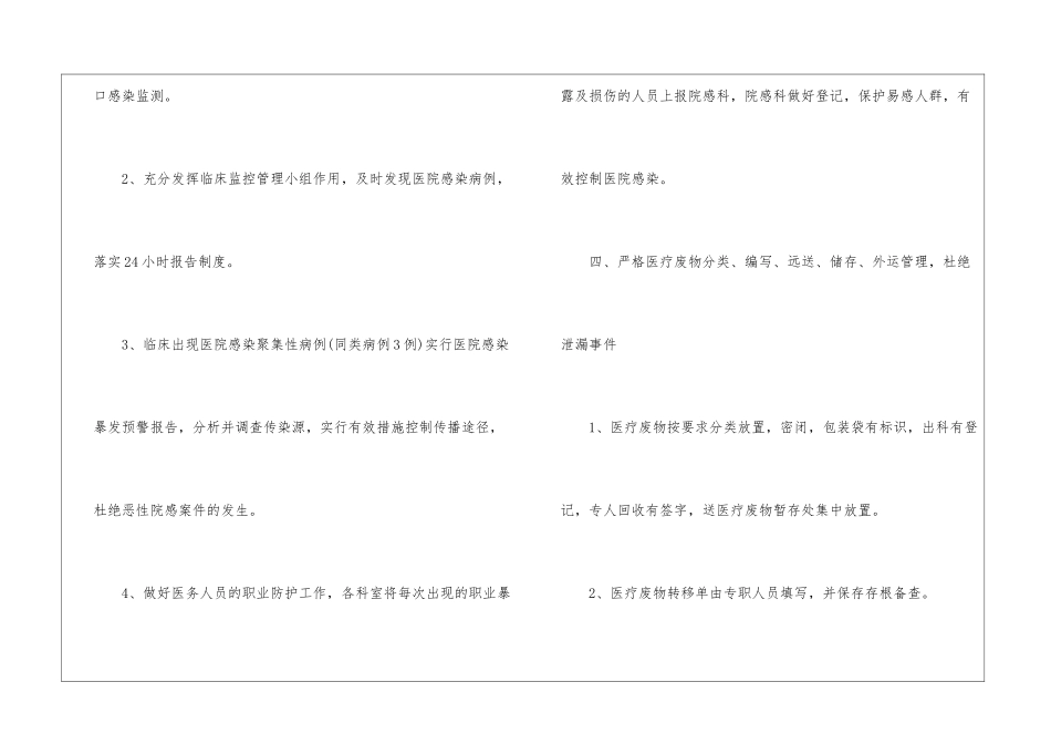 2024内科院感工作计划_第3页