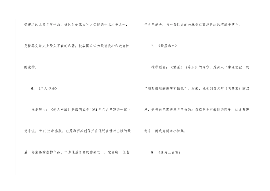 2024初中必读经典名著推荐_第3页