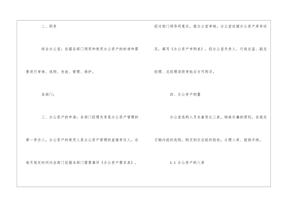 2024办公室资产管理制度清单_第2页